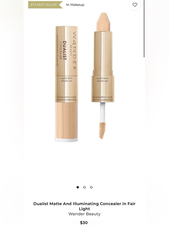 Wander Beauty Other - New in box Wander Beauty Dualist Matte and Illuminating Concealer - plus gift -